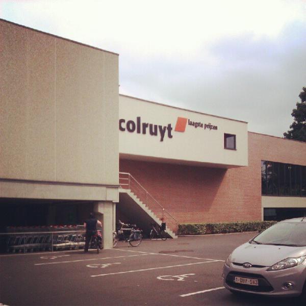 Photo taken at Colruyt by Lars C. on 8/20/2012