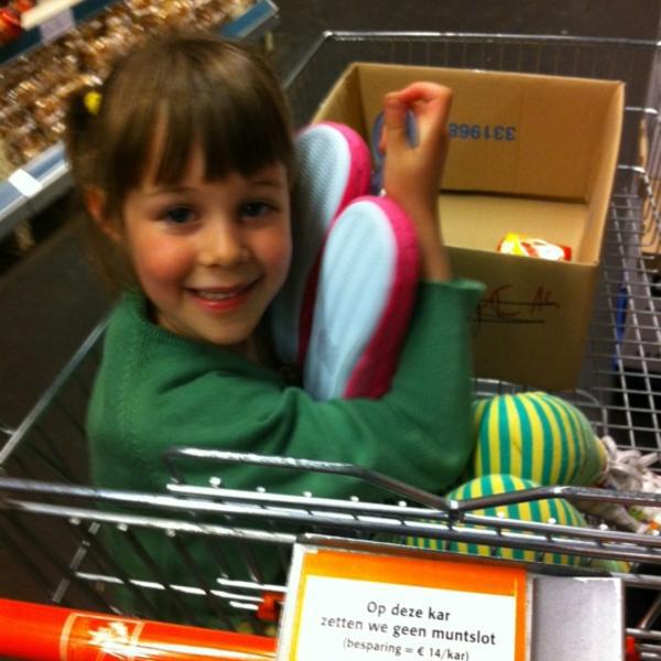 Photo taken at Colruyt by Tom D. on 5/4/2012