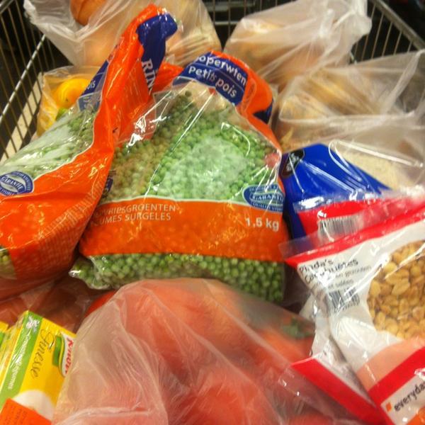 Photo taken at Colruyt by Lut L. on 3/16/2013