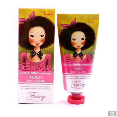 【韩贵人】FASCY 陆心媛娃娃护手霜 80ML 水蜜桃味 滋润保湿美白 【韩贵人】FASCY 陆心媛娃娃护手霜 80ML 水蜜桃味 滋润保湿美白