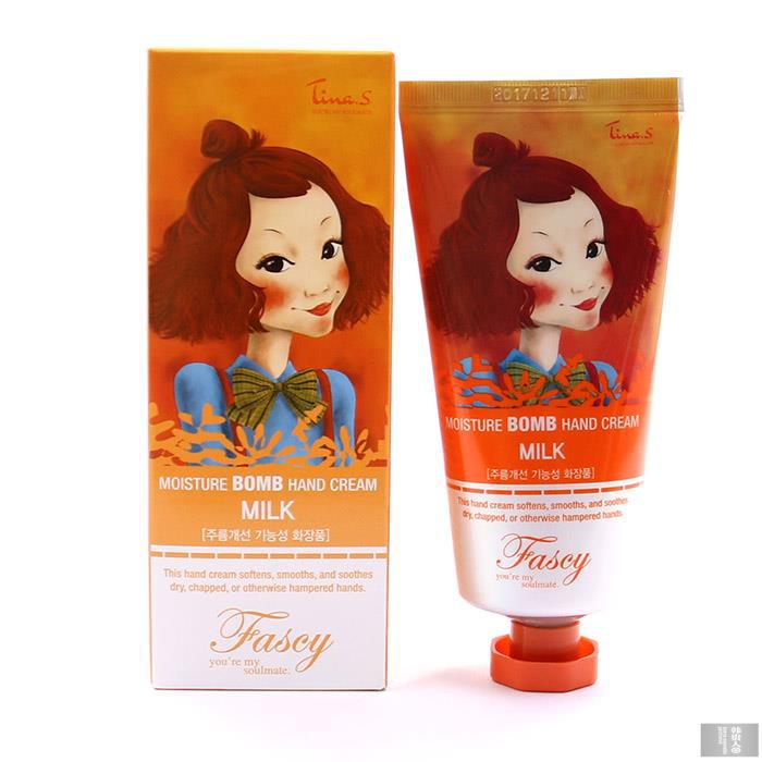 【韩贵人】FASCY 陆心媛娃娃护手霜 80ML 牛奶味 滋润保湿美白 【韩贵人】FASCY 陆心媛娃娃护手霜 80ML 牛奶味 滋润保湿美白