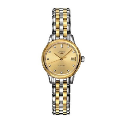 全球联保 瑞士浪琴Longines-军旗系列 L4.274.3.37.7 机械女表