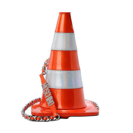 正品直邮Moschino莫斯奇诺2016新款女包时尚路锥型单肩包斜挎包4