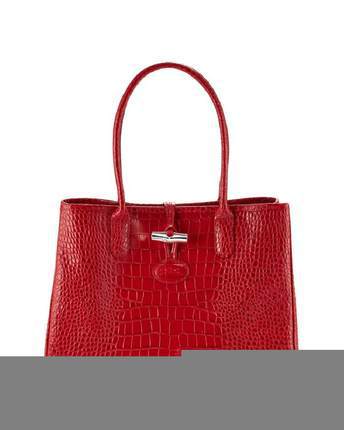 美国直邮Longchamp N4831S 女压花皮手提包包邮 美国直邮Longchamp N4831S 女压花皮手提包包邮