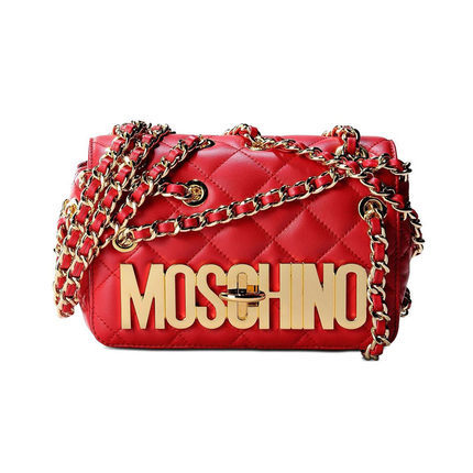 正品直邮Moschino莫斯奇诺2016新款女包时尚羊皮单肩包斜挎包453