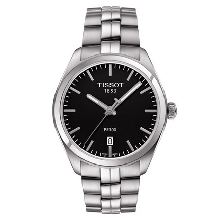 新品全球联保瑞士天梭PR 100系列手表石英男表T101.410.11.051.00