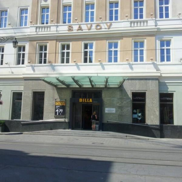 Photo taken at Billa by Michaela B. on 7/6/2012