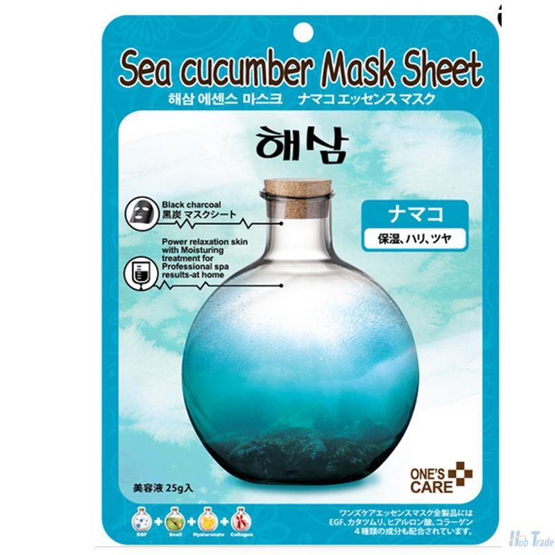 韩国ONES CARE海参黑炭面膜 单片25g---帮助祛除黑色素 韩国ONES CARE海参黑炭面膜 单片25g---帮助祛除黑色素