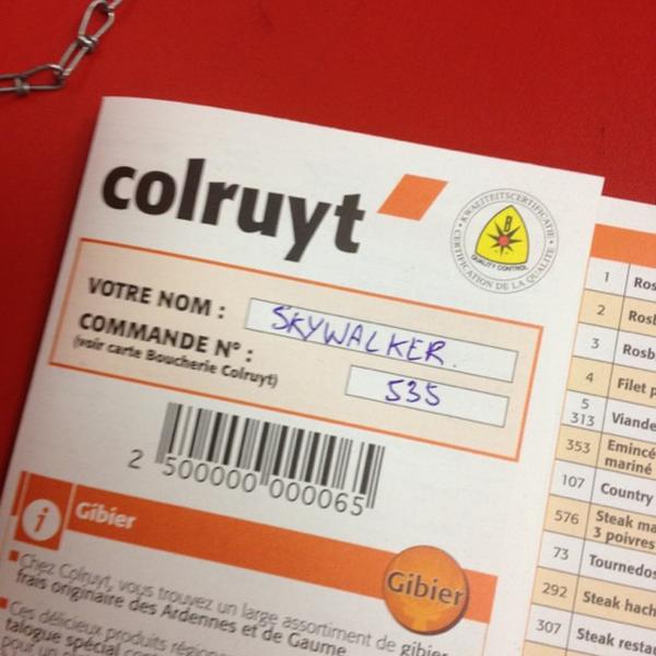 Photo taken at Colruyt by espinguin on 10/13/2012