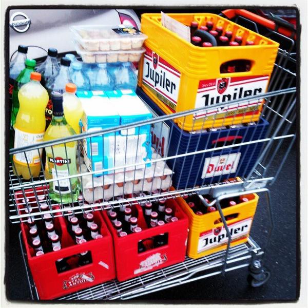 Photo taken at Colruyt by Raf B. on 12/21/2012