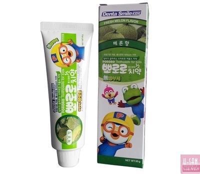 韩国 pororo/宝露露 儿童 牙膏 哈密瓜味 韩国 pororo/宝露露 儿童 牙膏 哈密瓜味