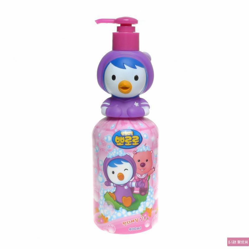 韩国 pororo/宝露露 儿童洗发水 3 合 1 粉色