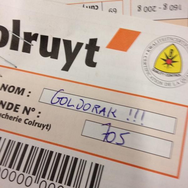 Photo taken at Colruyt by Pierre D. on 4/15/2014