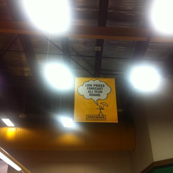 Photo taken at PAK'nSAVE by Jo B. on 8/16/2012