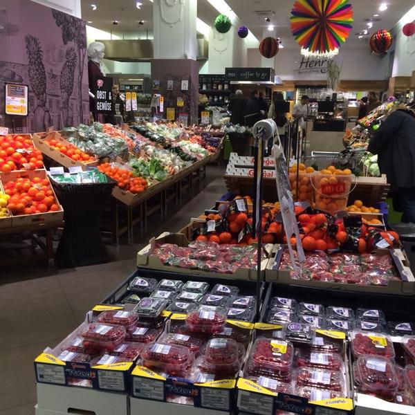 Photo taken at Billa Corso Herrnhuterhaus by Jean P. on 1/24/2014