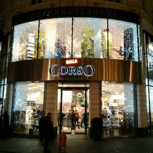 Photo taken at Billa Corso Herrnhuterhaus by gökalp on 12/2/2013