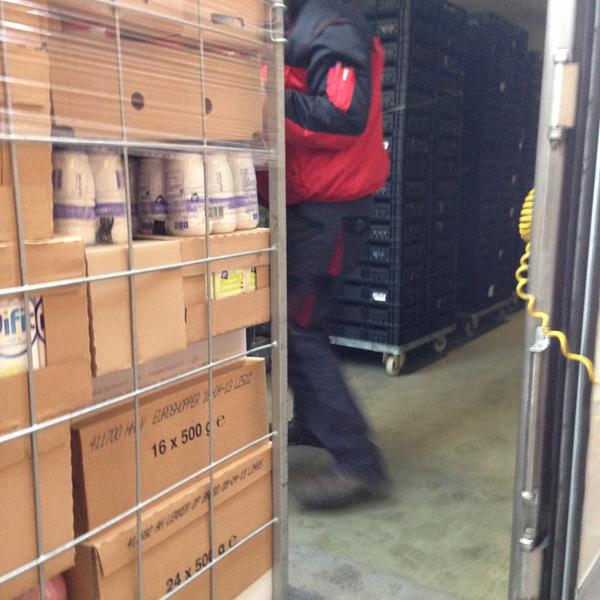 Photo taken at Albert Heijn by Robin K. on 1/10/2013