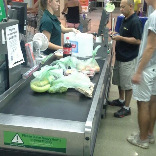 Photo taken at Woolworths Port Hedland by Stas K. on 1/9/2014