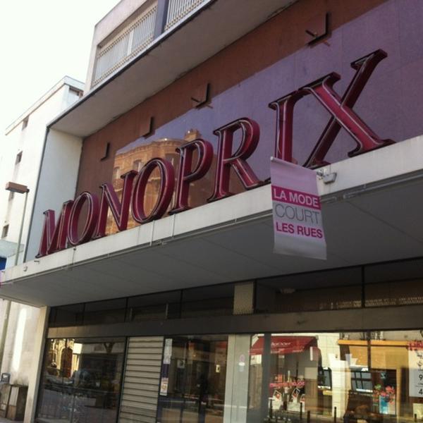 Photo taken at Monoprix by Fabio C. on 2/12/2012