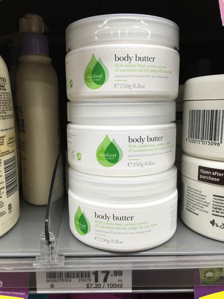 Skinfood 体霜 Skinfood 体霜