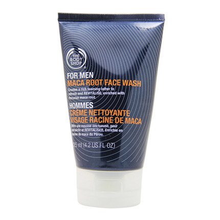 香港直邮The Body Shop 玛卡根男士洗面奶/控油清爽洁面胶125ML