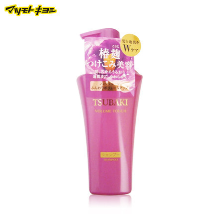 日本直邮TSUBAKI/丝蓓绮 VOLUME TOUCH 丰盈洗发水500ml光艳润泽