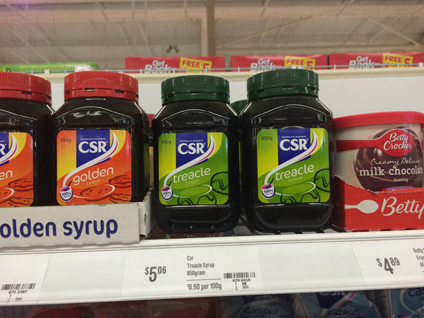 澳大利亚进口糖蜜糖浆-CSR糖蜜糖浆850g