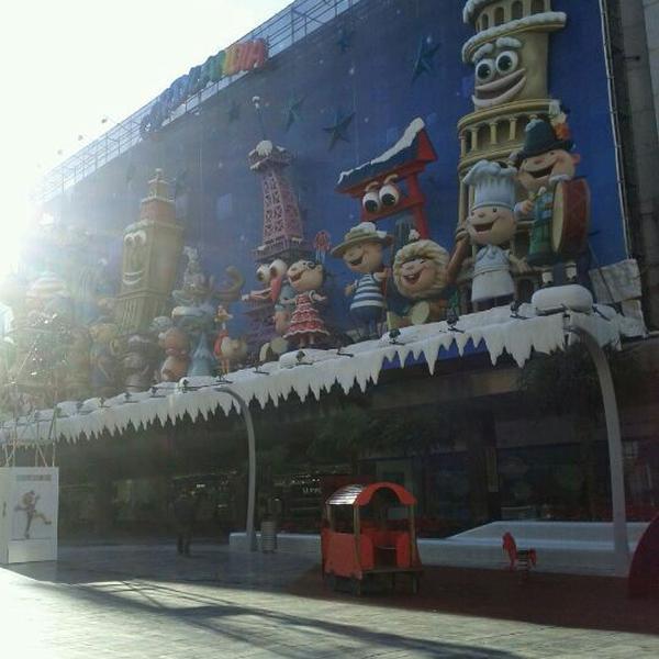 Photo taken at El Corte Inglés by Sofia H. on 12/26/2011