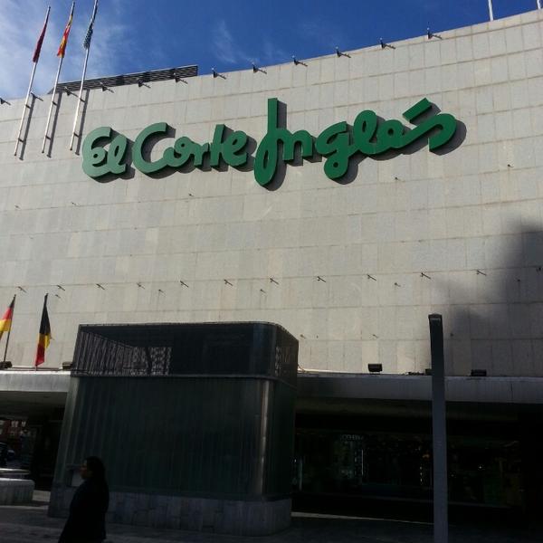 Photo taken at El Corte Inglés by ReGiShA on 4/10/2013