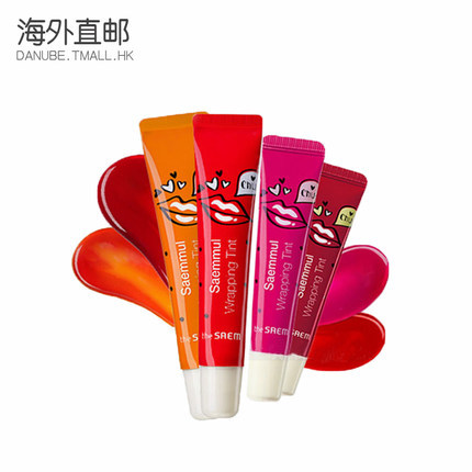 THE SAEM得鲜可撕拉式唇彩韩国不脱色防水染唇液保湿滋润口红唇膜 THE SAEM得鲜可撕拉式唇彩韩国不脱色防水染唇液保湿滋润口红唇膜