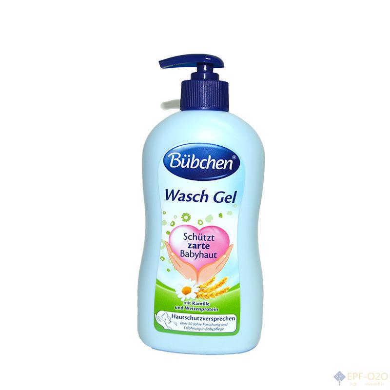 Bübchen宝比珊 婴儿小甘菊小麦蛋白精华沐浴液