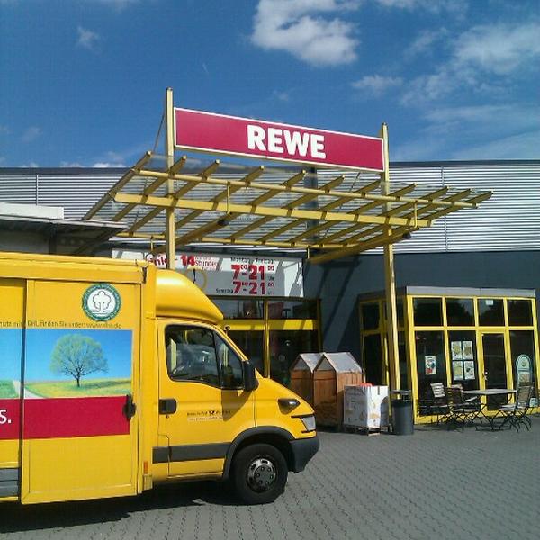 Photo taken at REWE by Benny B. on 8/30/2012