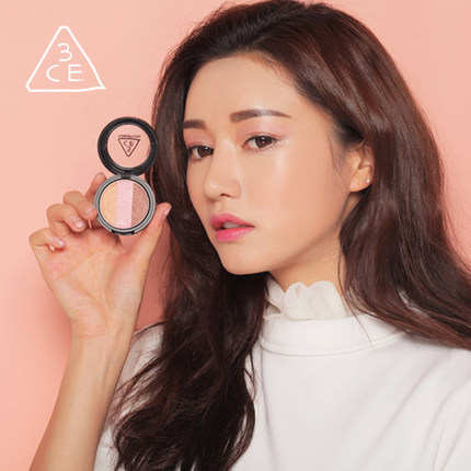 STYLENANDA官方 3CE TRIPLE SHADOW 3色珠光多彩超水润眼影