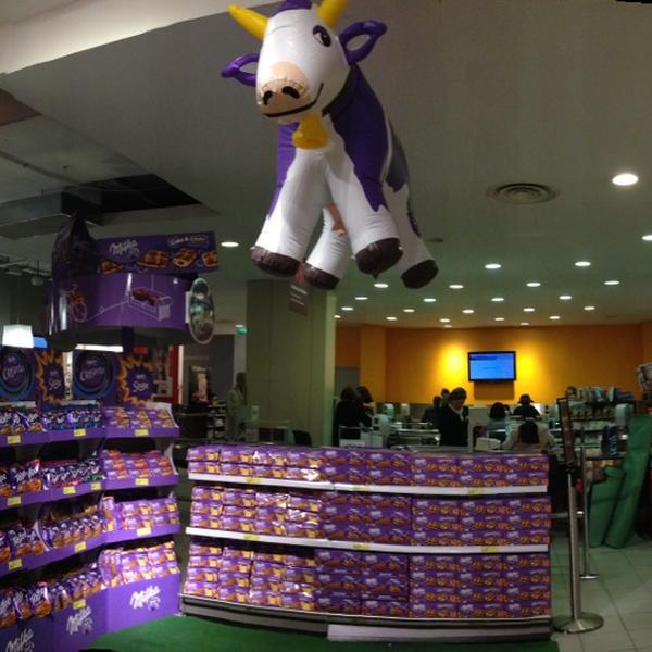 Photo taken at Monoprix by Valérie B. on 6/12/2013