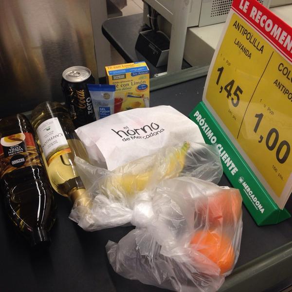 Photo taken at Mercadona by Rui S. on 5/9/2014