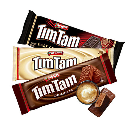 【满3包邮】澳洲进口雅思乐TimTam巧克力饼干夹心休闲零食