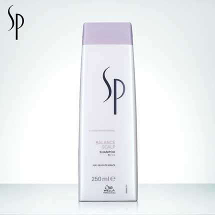 香港直邮 wella威娜SP舒缓平衡洗发水250ml 防断发去油控油 正品