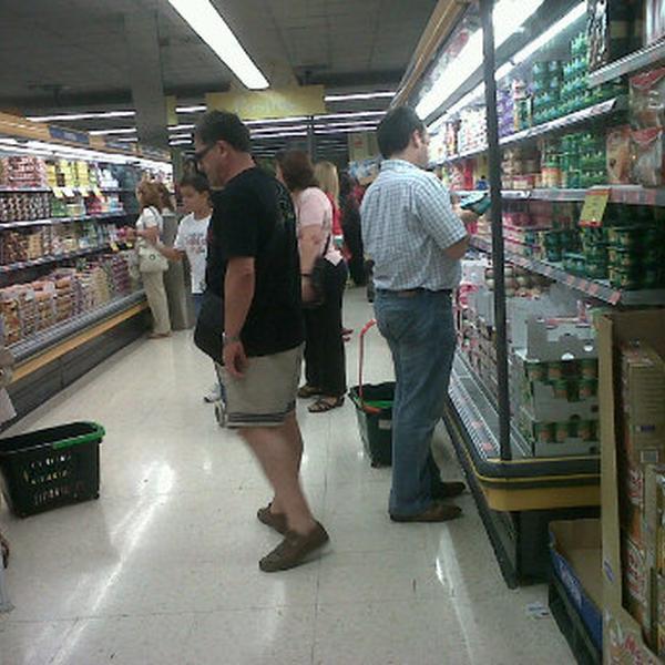 Photo taken at Mercadona by Meritxell d. on 9/28/2011