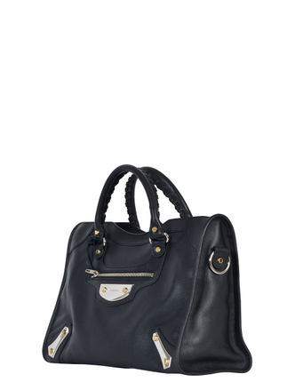 Balenciaga/皮质金属装饰斜挎包 Balenciaga/皮质金属装饰斜挎包