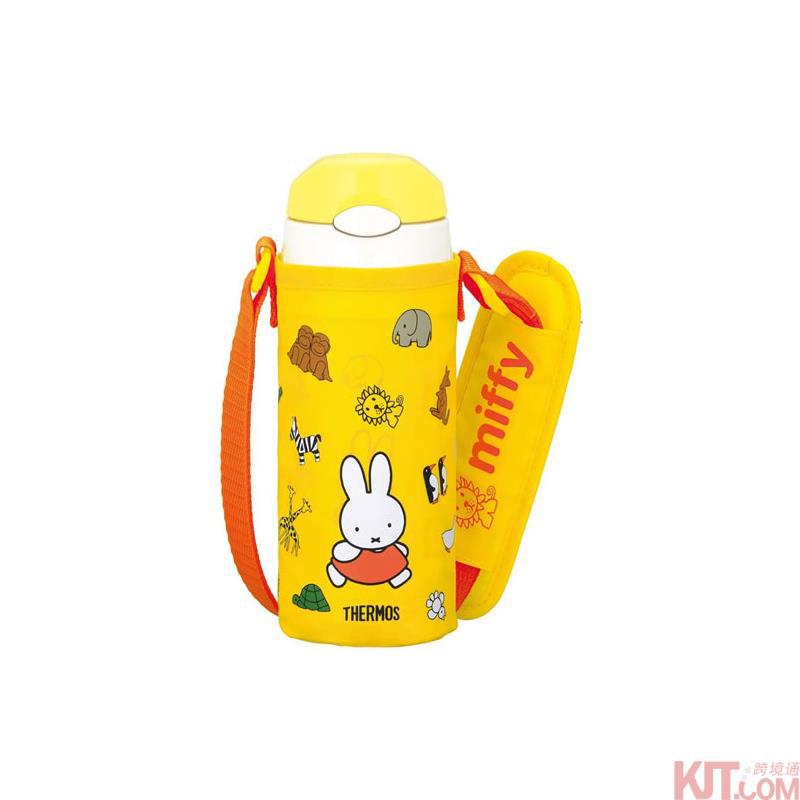 日本进口儿童真空水壶-膳魔师THERMOS 儿童用真空段热水壶(黄色米菲) 日本进口儿童真空水壶-膳魔师THERMOS 儿童用真空段热水壶(黄色米菲)