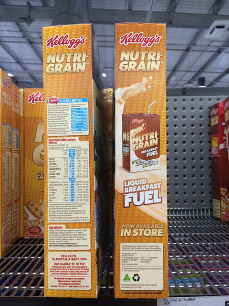 澳大利亚进口营养谷物-Kellogg's浓缩蜂蜜味营养谷物500g