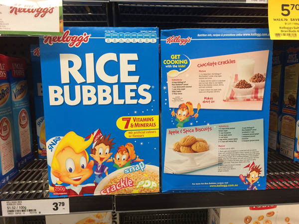 澳大利亚进口泡泡米-Kellogg's泡泡米250g 澳大利亚进口泡泡米-Kellogg's泡泡米250g