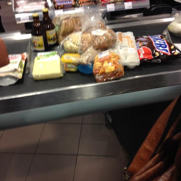 Photo taken at Albert Heijn by Hen s. on 2/23/2014-荷兰阿姆斯特丹科内利斯特罗斯特广场11号 Photo taken at Albert Heijn by Hen s. on 2/23/2014