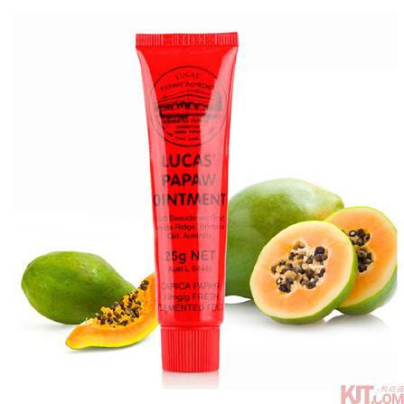 澳大利亚进口保湿润唇膏-Lucas 番木瓜膏 25g 止痒修护保湿润唇膏 木瓜膏 澳大利亚进口保湿润唇膏-Lucas 番木瓜膏 25g 止痒修护保湿润唇膏 木瓜膏