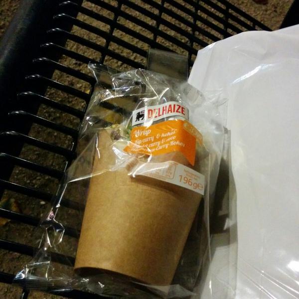 Photo taken at Proxy Delhaize by Diederik D. on 11/5/2014