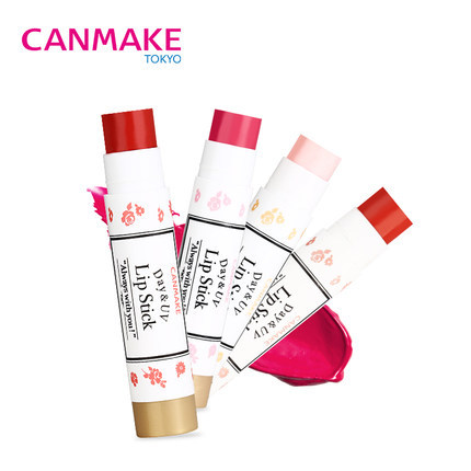 CANMAKE 高保湿日夜防晒唇膏Day UV Lipstick裸色持久滋润口红