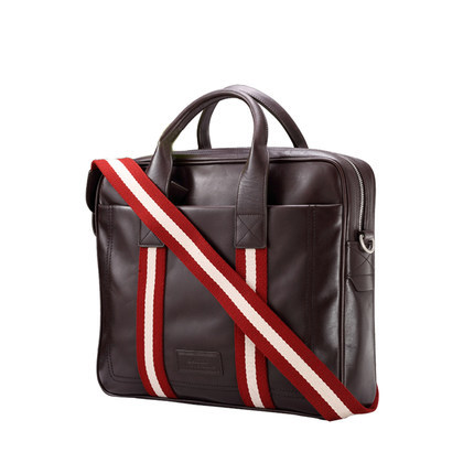 香港现货Bally/巴利男包 牛皮男士通勤单肩手提包公文包TEDALMD