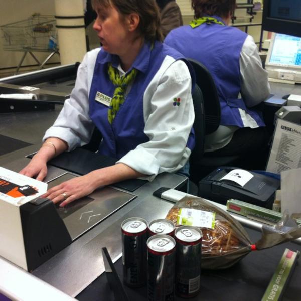 Photo taken at PLUS by ஐ~Frederiken •. on 4/13/2012