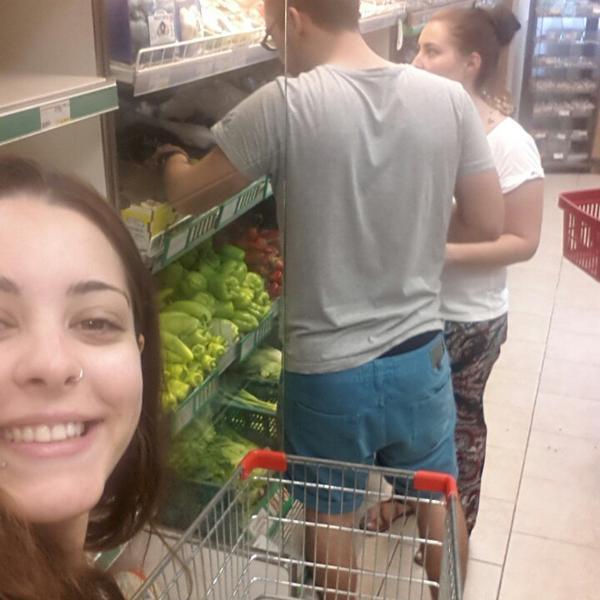 Photo taken at Μασούτης by Athina P. on 6/13/2014