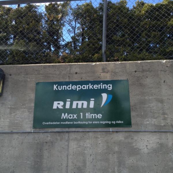 Photo taken at Rimi by Knut B. on 5/5/2012